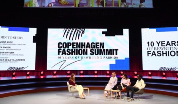panelists on the Copenhagen Fashion Summit