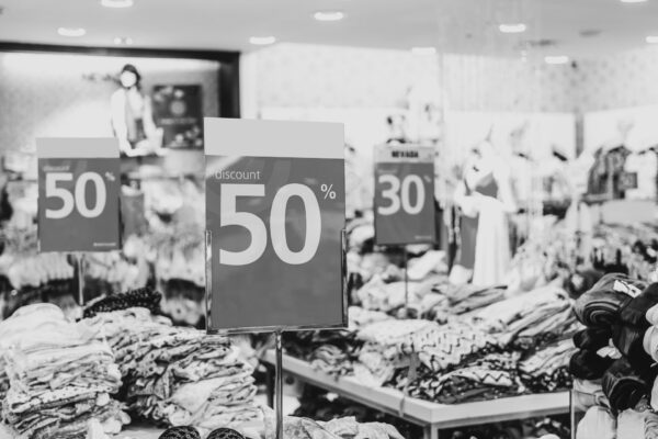 unsustainable fast fashion sale